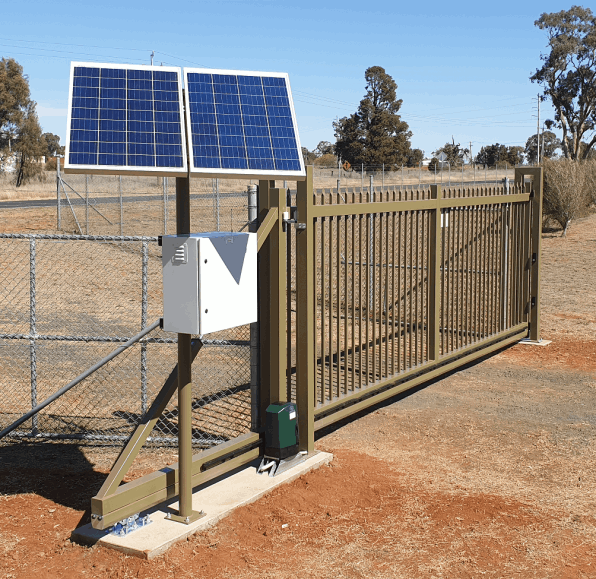 SOLAR ENTRY GATE